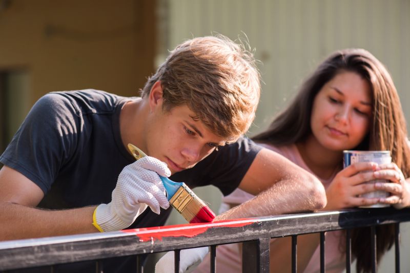 Fence Painting detail
